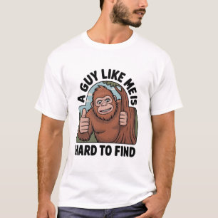 Camiseta Pie Grande Un Tipo Como Yo Es Difícil De Encontr