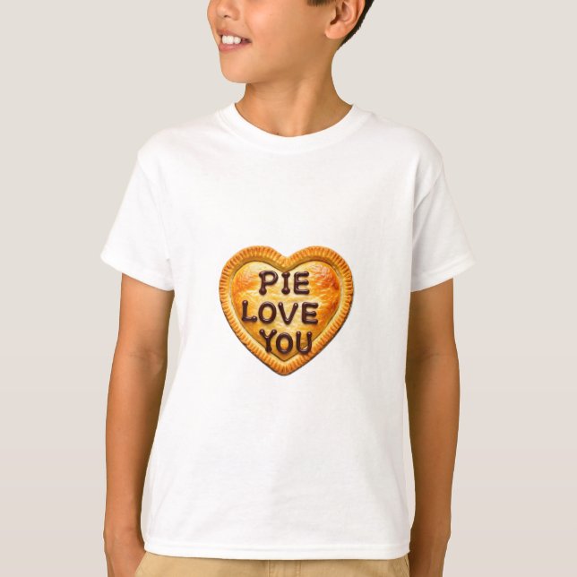 Camiseta Pie te ama: Un trozo de felicidad" (Anverso)