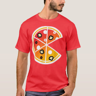 Camiseta Piece Pizza Slicefunny Parejas Pizza S 100