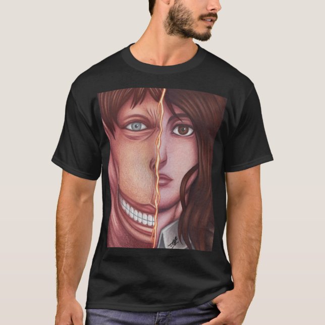 Camiseta Pieck Finger - Carro Titán (Anverso)