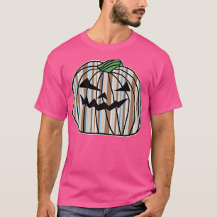 Camiseta Piedra azul claro tira calabaza de horror de Hallo