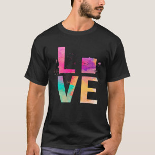 Camiseta Piedra colorida saltando a la madre piedra saltand