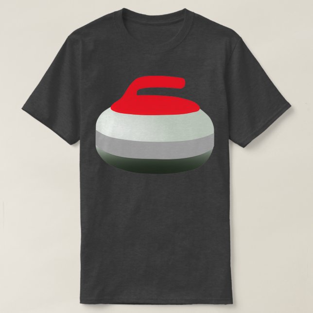 Camiseta Piedra curling (Diseño del anverso)