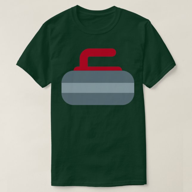 Camiseta Piedra de curling 12 (Diseño del anverso)