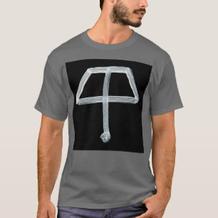 Camiseta Piedra de símbolos alquímicos invertida