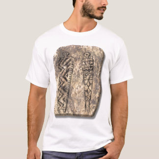 Camiseta Piedra masculina del gráfico