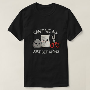 Camiseta Piedra Papel Tijera Mono Lindo Juego Divertido