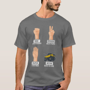 Camiseta Piedra Papel Tijeras Nada Osos Coches RC Control R