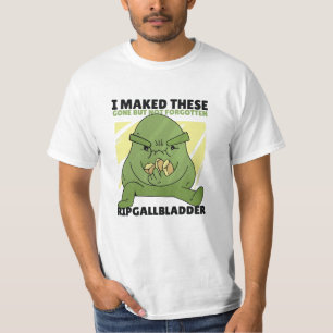 Camiseta Piedras de la vesícula biliar