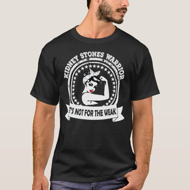 Camiseta Piedras de riñón Regalo de guerrero para hombres y (Anverso)