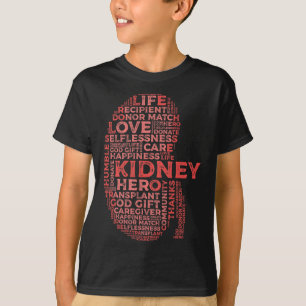 Camiseta Piedras Enfermedad renal Sensibilización Paciente 