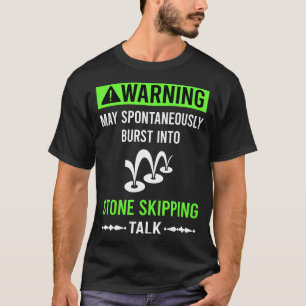 Camiseta Piedras para saltar en el agua Piedras Saltos de p