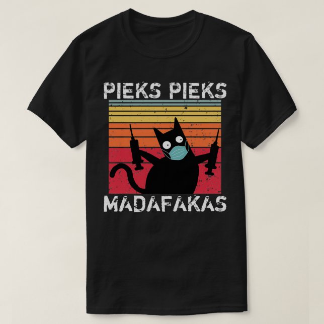 Camiseta Pieks pieks Madafakas  (Diseño del anverso)