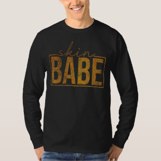 Camiseta Piel cosmética Testeticista de la piel de la piel