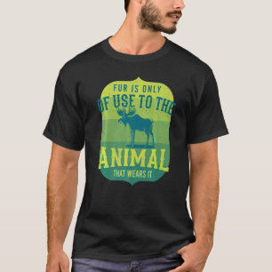 Camiseta Piel De Conservación De La Vida Silvestre Para Ani