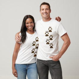 Camiseta Piel de garra de gato leopardo