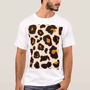 Camiseta Piel de queso, textura de impresión animal.