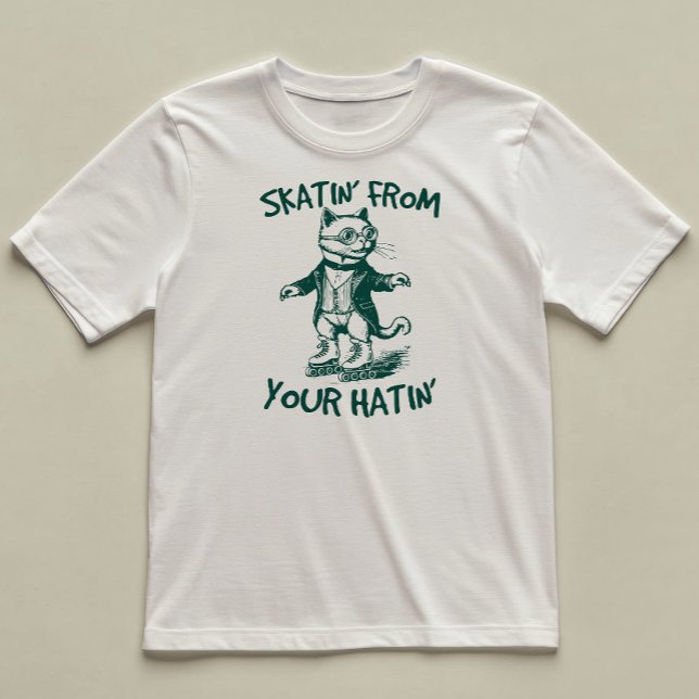 Camiseta Piel De Su Gato Gracioso De Hatin Ilustrado (Subido por el creador)