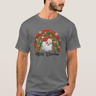 Camiseta Piel de vaca occidental Serape Leopardo Feliz Navi