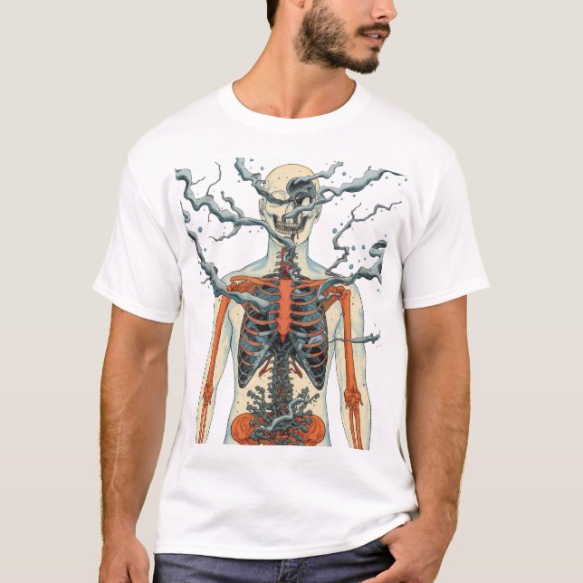 Camiseta Piel Hecha de Ventanas (Anverso)