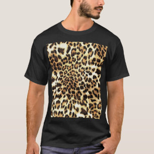 Camiseta Piel leopardo, diseño de patrones impecable.