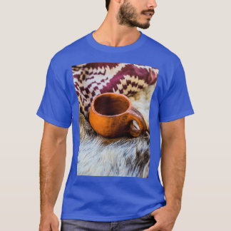 Camiseta Pieles De Cerámica Vintage Y Tela Textil