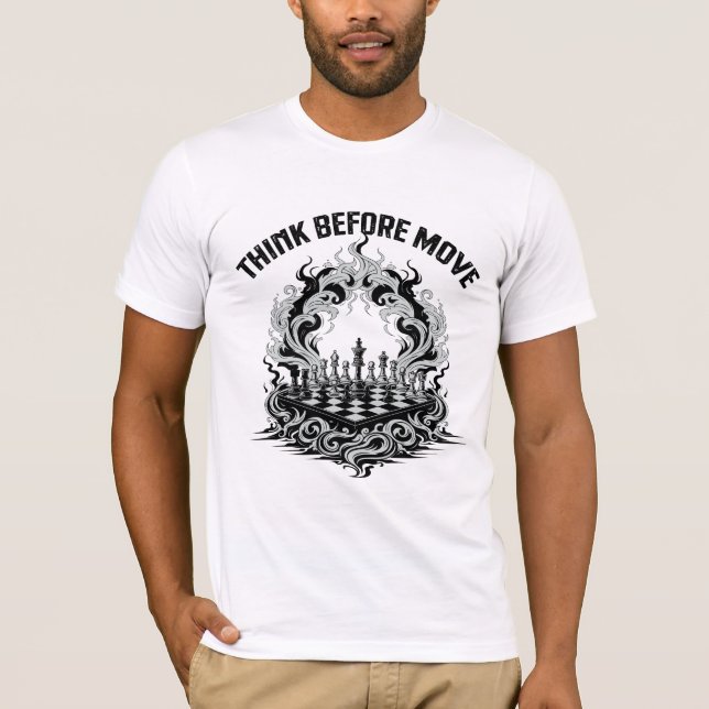 Camiseta Piensa Antes de Mover (Anverso)