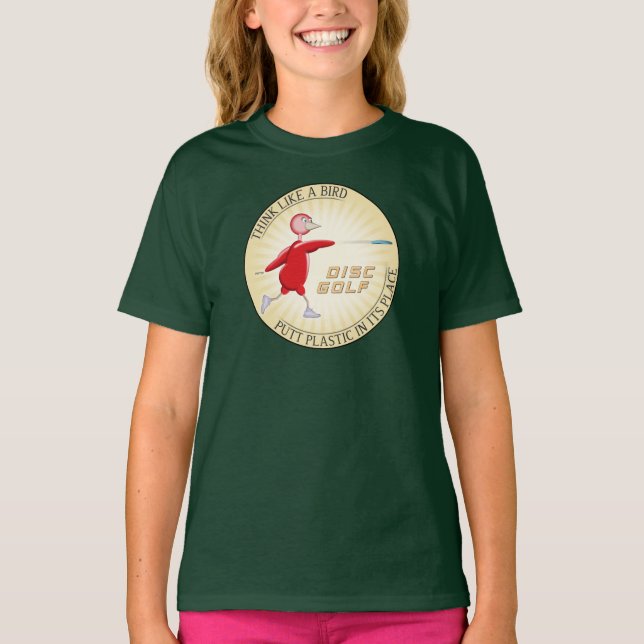 Camiseta Piensa Como Un Pájaro (Anverso)