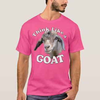 Camiseta Piensa como una cabra Wgoat