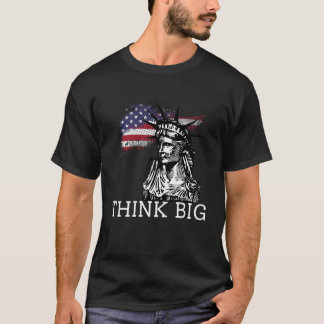 Camiseta Piensa en Grande – Frase Motivacional de Donald Tr