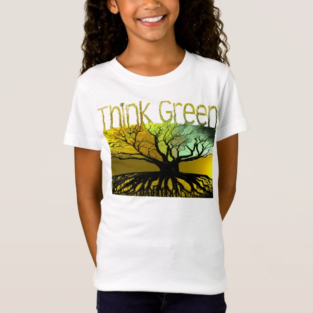 Camiseta Piensa Verde (Anverso)