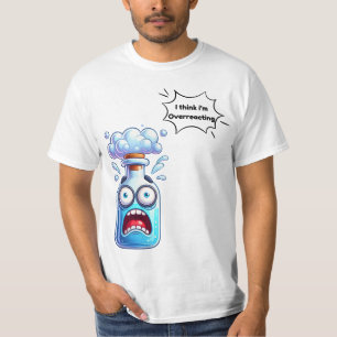 Camiseta Piensas que estás exagerando la química de los ner