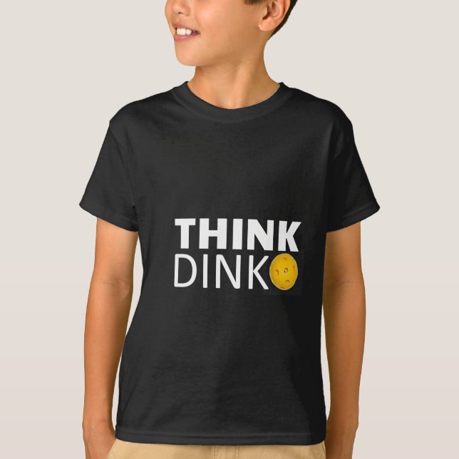 Camiseta Piense Dink (Pickleball) (Anverso)