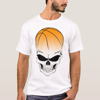 Camiseta piense el frente del baloncesto