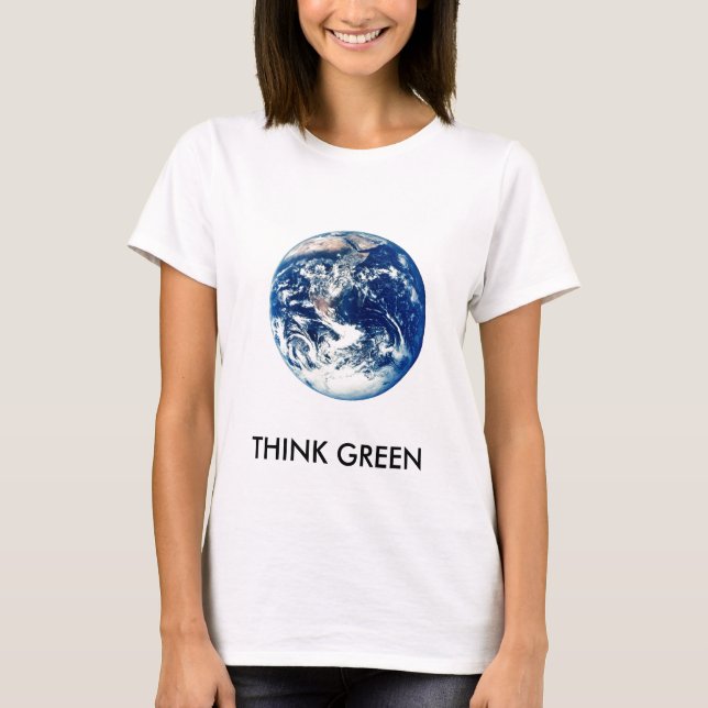 CAMISETA PIENSE EL VERDE (Anverso)