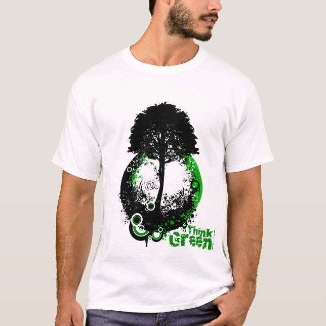 Camiseta Piense el verde (Anverso)