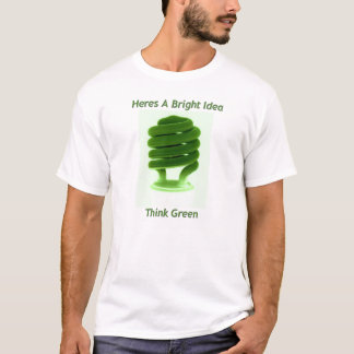 Camiseta Piense el verde