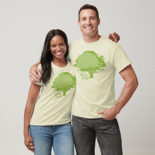 Camiseta Piense el verde