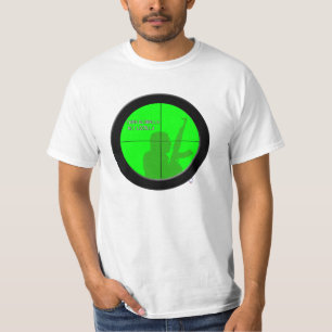 Camiseta Piense global el acto localmente (el alcance de la