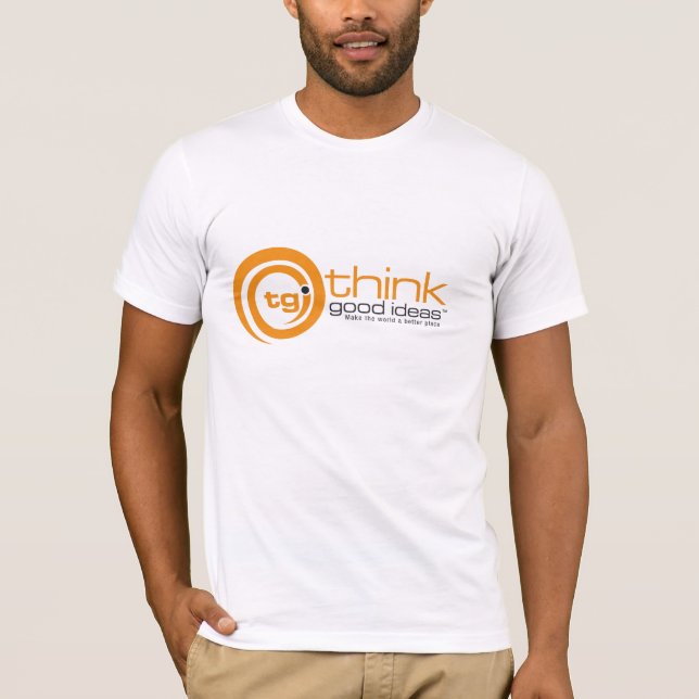 Camiseta piense las buenas ideas (Anverso)
