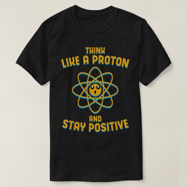 Camiseta Piensen Como Una Persona Y Mantengan La Ciencia Po (Diseño del anverso)