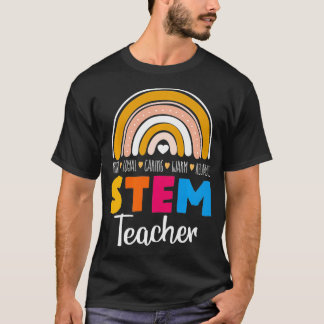 Camiseta Piensen Fuera Del VAPOR De Bo En El Té STEM De La