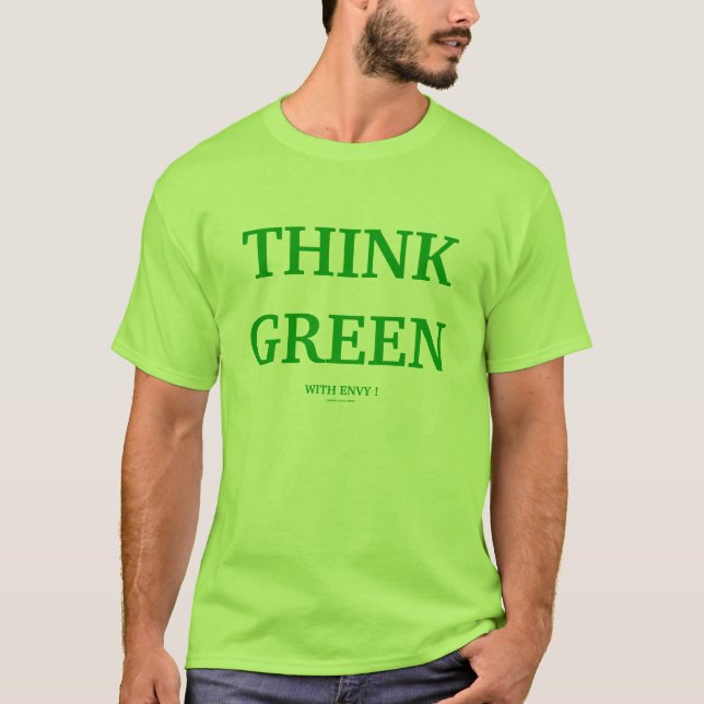 CAMISETA ¡PIENSEN VERDE CON ENCANTO! (Anverso)