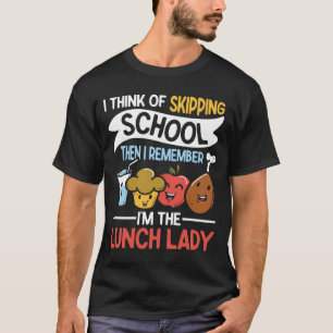 Camiseta Pienso en Saltar de la Escuela