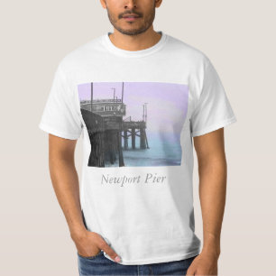 Camiseta Pier de Newport estilizado
