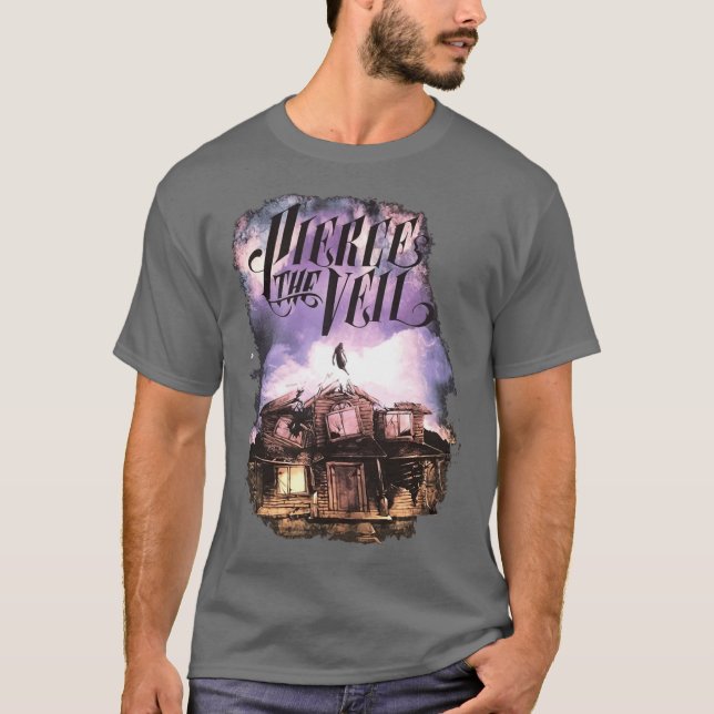 Camiseta Piercehe Veil Collide Withhe Sky retro friends (Anverso)