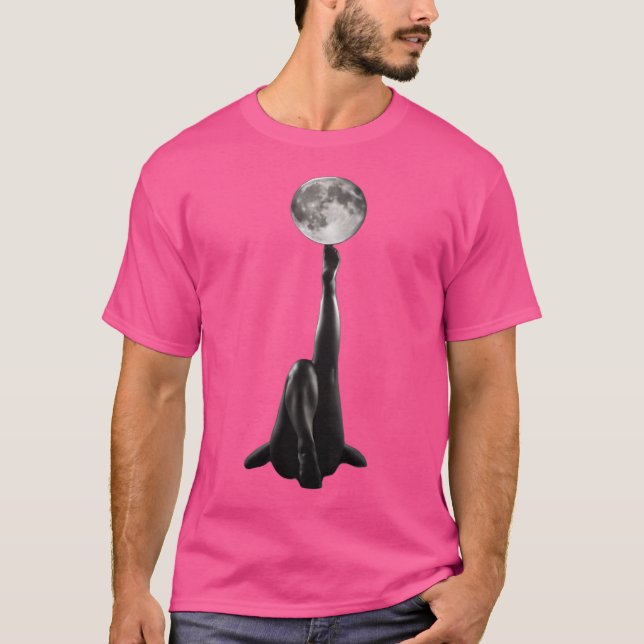 Camiseta Pierna En La Luna (Anverso)