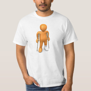 Camiseta Pierna quebrada