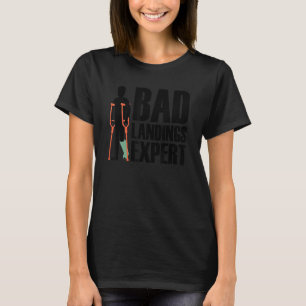 Camiseta Pierna Rota Genial Para Hombres Mujeres Tobillo Pi