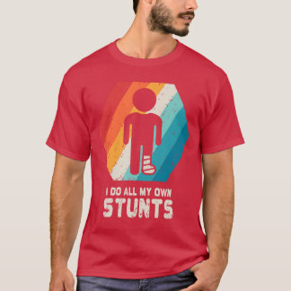 Camiseta Pierna Rota Tobillo Rodilla Lesión en el Pie Recup